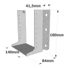 Sabots à ailes extérieures, gamme SAE CLASSIQUE (épaisseur 2mm, profondeur 84mm) - Réf. SAEL500/140/2