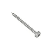 HECO-TOPIX-plus A2, tête ronde, T-Drive, filet total variable, zingué blanc, A3K, Dim. 4.0x40mm - Réf. 61986