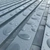 Lame XL aluminium 29mm, longueur 2m35, RAL7016 structuré gris ANTHRACITE