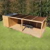 Lame XL aluminium 29mm, longueur 3m, RAL8011 structuré Oxyde Mars - Réf. SND-L-A-27-300-8011