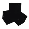 Connecteur SUNDIY pente 20° Noir mat RAL 9005 - 120mm à 3 directions - Forme L4