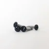 Vis autoperceuse à tête cylindrique bombée - INOX - NOIR (RAL9005) - D3,5 x L19 - 100 unités - Réf. RAL9005-300399070_100