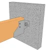 Sabots à ailes extérieures, gamme SAE CLASSIQUE (épaisseur 2mm, profondeur 84mm) - Réf. SAE200/46/2