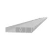 Lames aluminium 20mm, longueur 2m, RAL 9010 BLANC - CDT : pièce