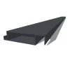 Lame XL aluminium 29mm, longueur 2m35, RAL7016 structuré gris ANTHRACITE