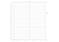 Graphique en lignes horizontales représentant des axes X et Y, avec étiquettes W, L, S et valeurs non spécifiées.