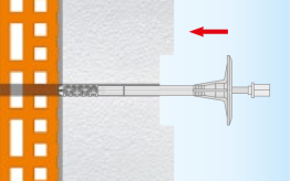 Enfoncer la cheville