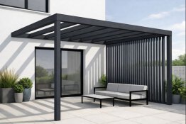 Style contemporain avec brise soleil