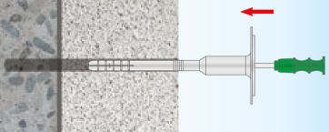 Enfoncer la cheville