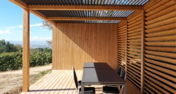 Toiture alu et BSO bois