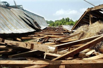 Cette construction s’est effondrée