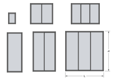 Portes et fenêtres coulissantes