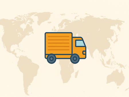 Coûts et délais de livraison par pays