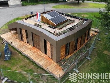 Panneaux coulissants, Team Virtue, Solar Decathlon Europe 2021