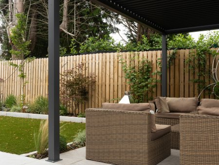 Pergola bioclimatique au Gosier avec SUNDIY 