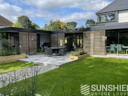 Panneaux coulissants, Maison privée, GORING, Royaume-Uni