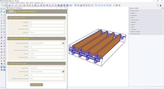 Paramétrage du composant